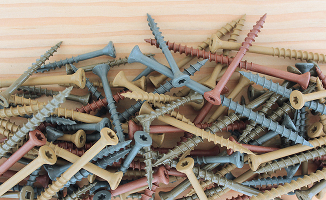 Deckfast Stainless Steel and Ceramic Coated Screws